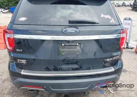 2018 Ford Explorer Xlt from USA, damaged, VIN 1FM5K7D8XJGC80331